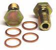 Banjo bolts with copper - bolts,