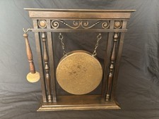 Arts & Crafts Brass and Copper Dinner Gong
