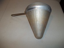 Vintage Cone Sieve Colander