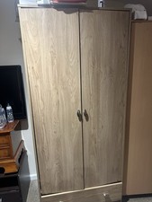 Wooden 2 Door Wardrobe With