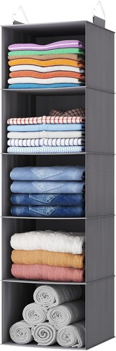 Hanging closet organizer and - closet,