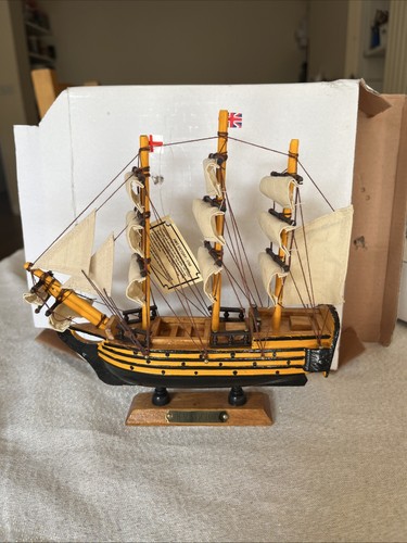 Wooden hms victory model - "wooden,