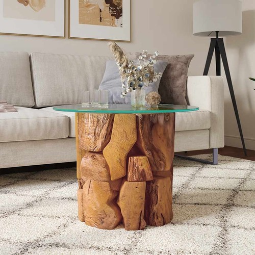 Rustic wooden unique round - rustic,