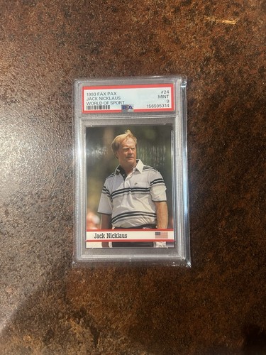 Psa jack nicklaus 1993 - , fax