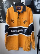 London Wasps 1996 1998 Men’s Large Shirt Vintage Rugby Union Cotton Oxford