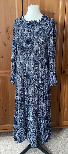 Masai navy blue - blue, maxi