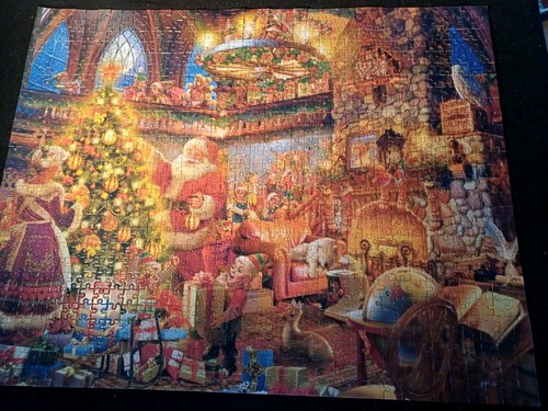Christmas jigsaw puzzle - christmas,