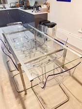 IKEA Table And 6 Chairs In