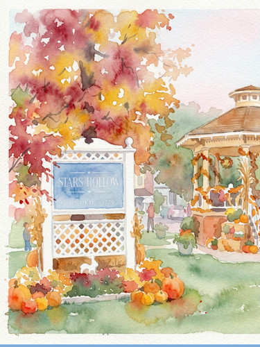 Gilmore girls stars hollow - gilmore,