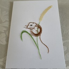 Card Field Mouse Birthday Any