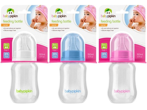 Baby feeding bottles 150ml - 2x,