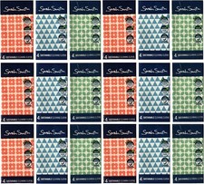 72 x Sarah Smith Eco Cleaning Cloths Assorted Designs- 18 Packs