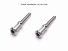2x Suzuki Stainless grab rail rear fairing hook bolts 46316-31F00 46317-31F00