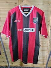 Rare Original Manchester City 2003/2004 Away Shirt LARGE REEBOK VGC