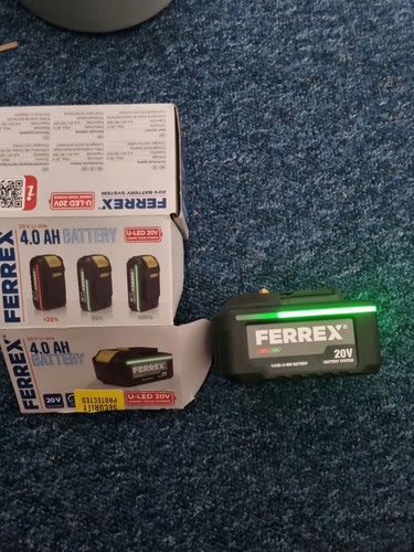 Ferrex 20v 0ah - ferrex, li-ion