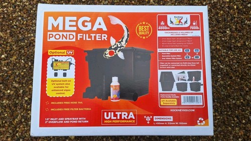 New pond filter - box, mega