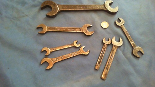 Vintage snail brand spanners - snail,