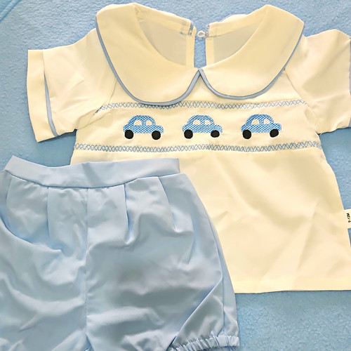 Boys months 2pc satin - 2pc,