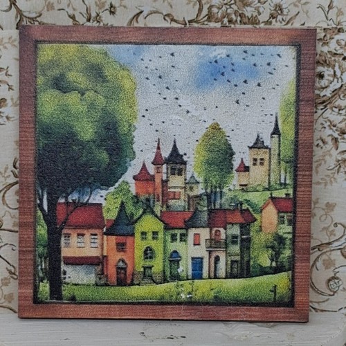 Dolls house large - dolls, wooden