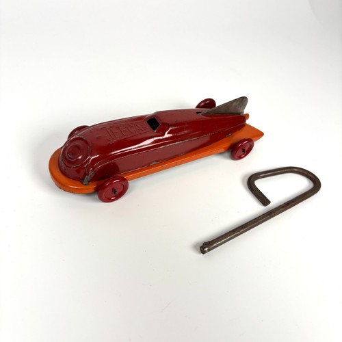 Vintage jhr jet car tinplate - jhr, jet-car