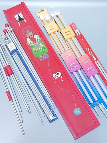 Vintage wooden knitting needle - vintage,