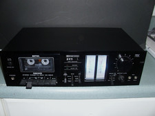 CASSETTE DECK NIKKO ND-590II  FANTASTIC WORKING DECK VERY CLEAN CUSTOM L.E.D.S