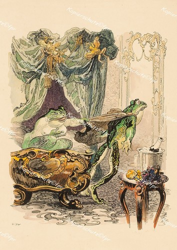 Heinrich kley potiphar frog - kley,