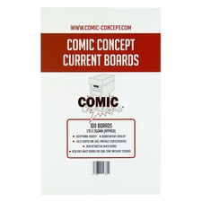 Comic Concept Acid Free Comic Backing Boards -- CURRENT Size -- Great Value!!