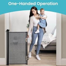 Retractable Baby Gate Safety