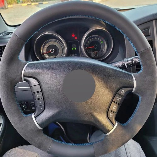 Alcantara steering wheel cover - wheel,