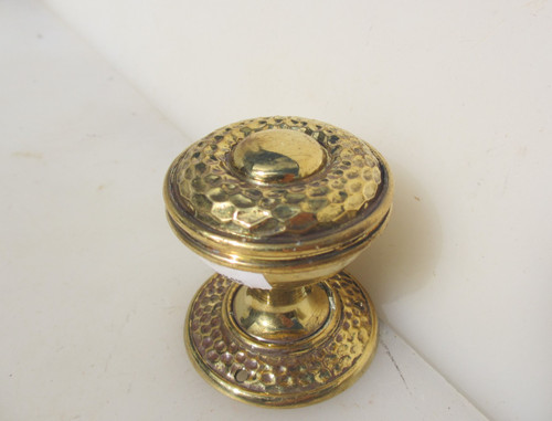 Victorian brass door knob - victorian,