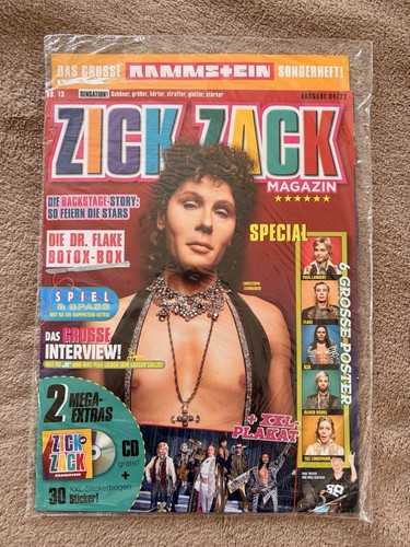 Rammstein zick zack - zick, cd