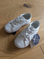 Lacoste Trainers White Toddlers Infant Baby Shoes  Size UK 6 Kids