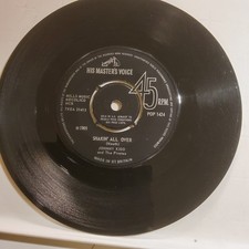 Johnny Kidd And The Pirates Shakin' All Over UK 7” Single HMV POP 1424 VG+