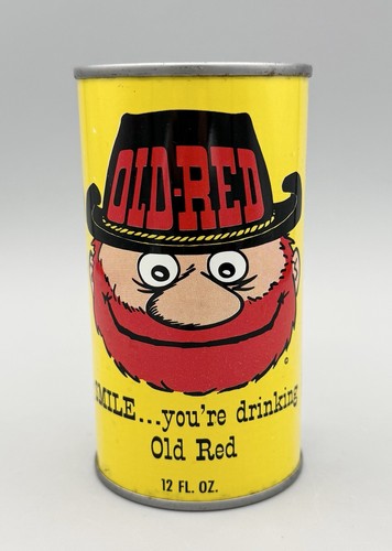 Vintage old red seven - red,, seven-up