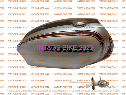Honda 250 silver steel gas - honda,
