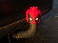deadpool lego  Head Tow Ball