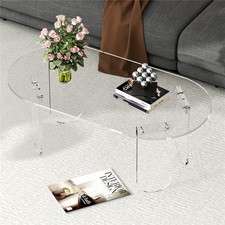 Oval Transparent Acrylic