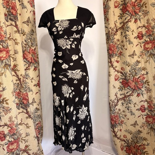 Starina vintage black - vintage, rayon