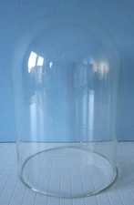 Small Clock Glass Dome Cover. H15cm x 10cm