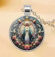 Silver Mary Saint Our Lady