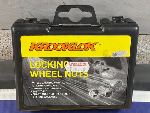 Krooklok locking wheel - locking, nuts