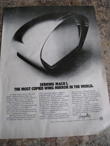 Sebring mach wing mirror - sebring,