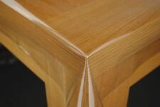 Crystal Clear PVC Vinyl Fabric Tablecloth Plastic Table Protector