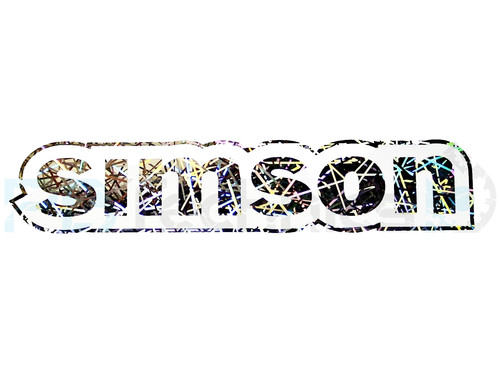 Sticker tank simson s51 s50 - 2x,