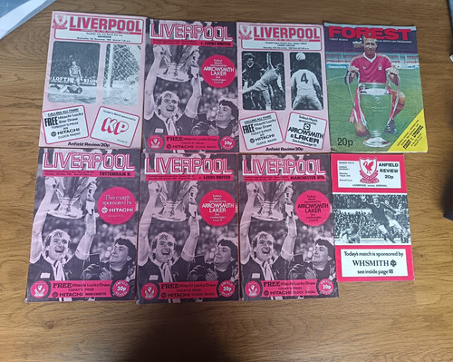 Liverpool match programmes - liverpool,