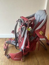 Child’s carrier backpack Deuter Kid Comfort Active SL Children's Frame  Red