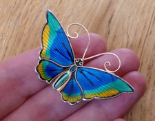 Sterling Silver Enamel Large