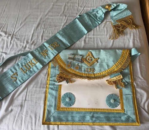 Scottish masonic apron sash - scottish,