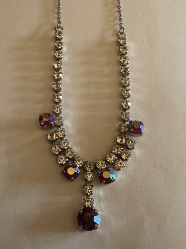 Vintage rhinestone necklace
